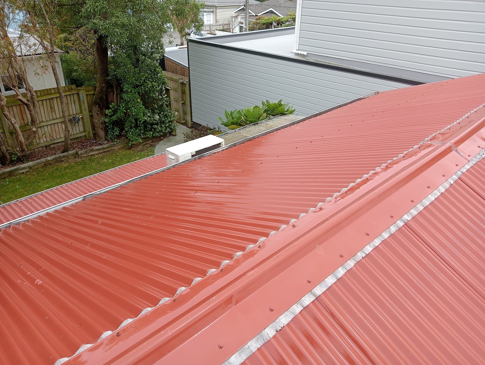 Clean red roof