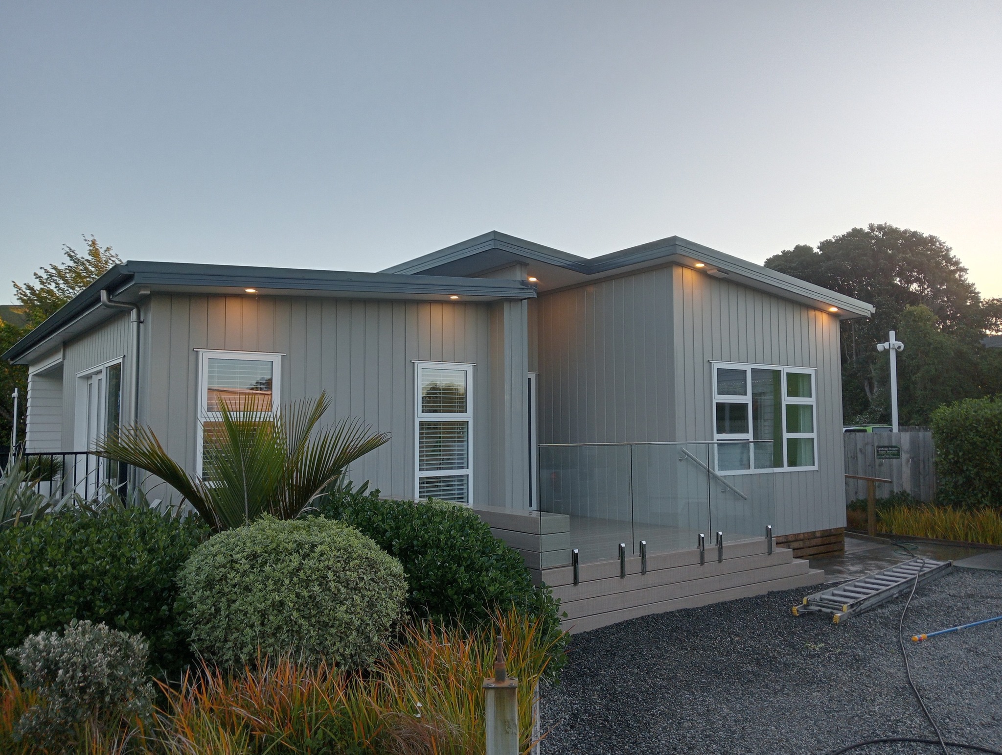 Clean house exterior